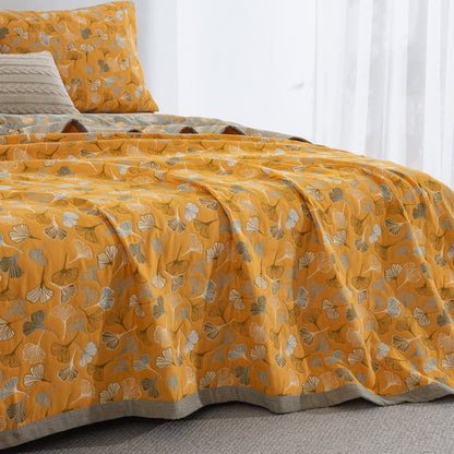 Ginkgo Biloba Organic Cotton Quilt - image 68