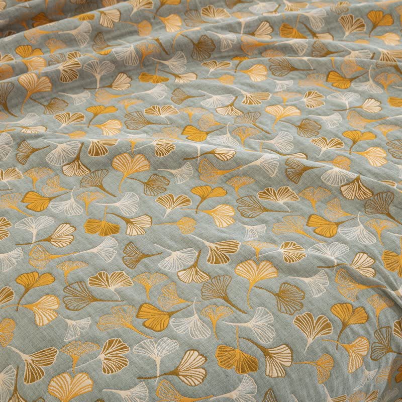 Ginkgo Biloba Organic Cotton Quilt - image 79
