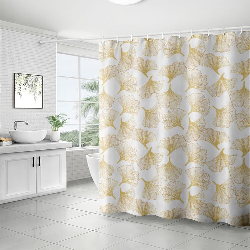Ginkgo Botanical Print Shower Curtain - image 5