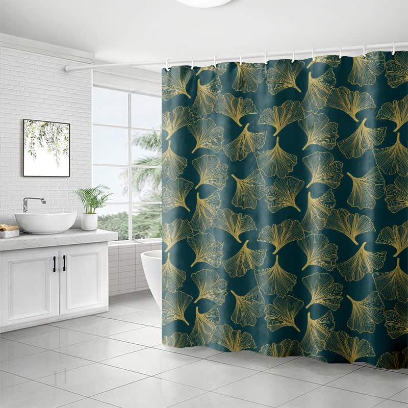 Ginkgo Botanical Print Shower Curtain - image 3