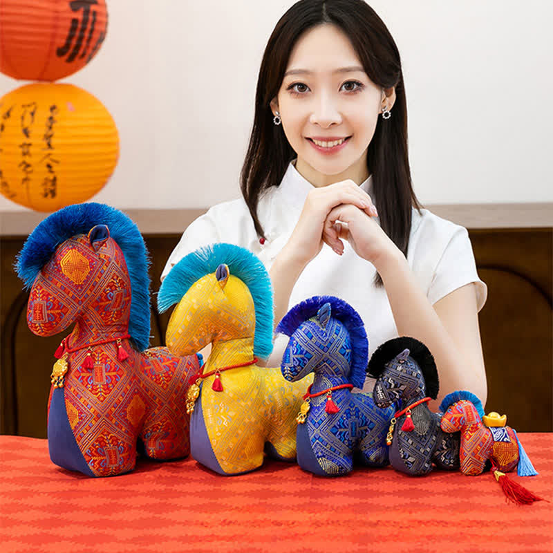 Heritage Style Artisan Horse Plushie - image 5