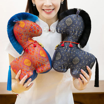 Heritage Style Artisan Horse Plushie - image 6