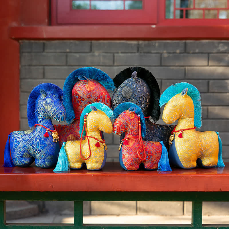 Heritage Style Artisan Horse Plushie - image 2