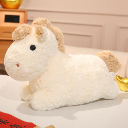 Adorable Zodiac Horse Throw Pillow - Beige - 2PCS - 11.81"H - image 9