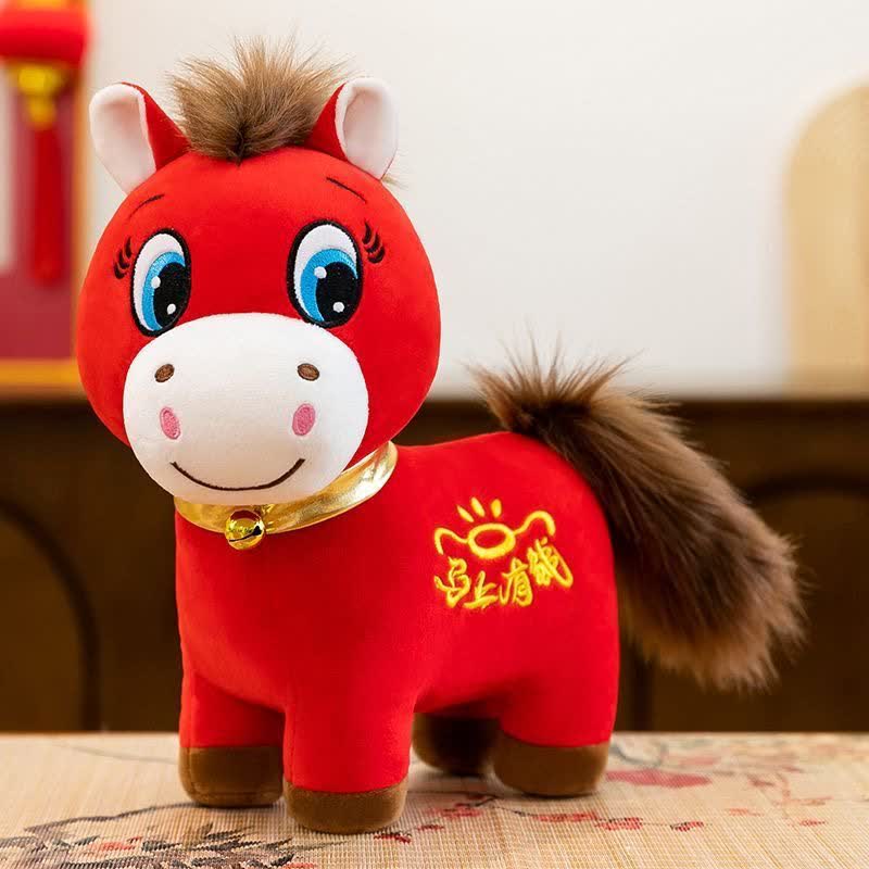 Chinese New Year Lucky Horse Plush Toy - image 4