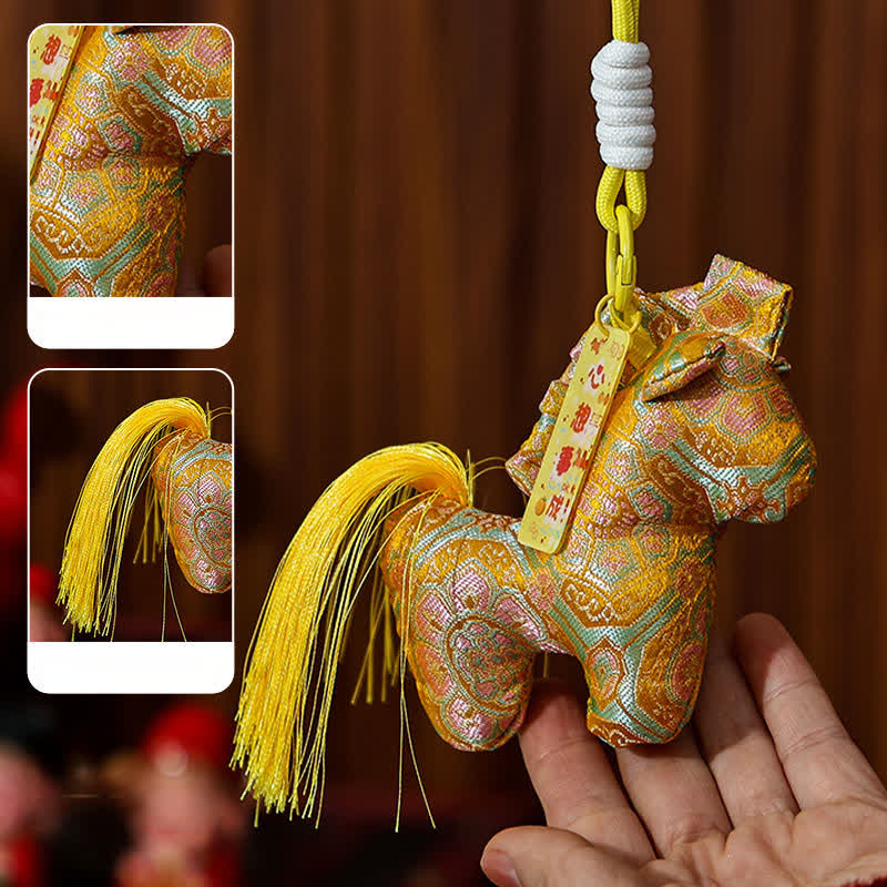 Vintage Zodiac Horse Hanging Ornament - image 5