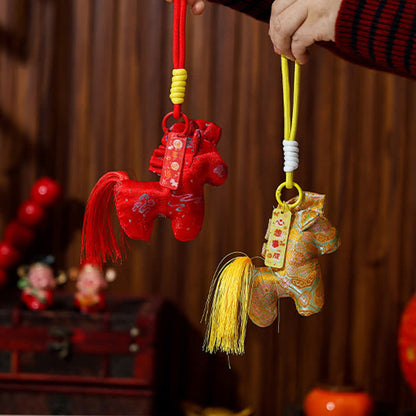 Vintage Zodiac Horse Hanging Ornament - image 1