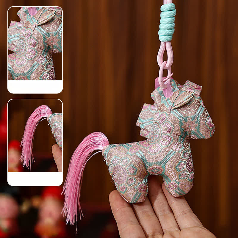 Vintage Zodiac Horse Hanging Ornament - image 3