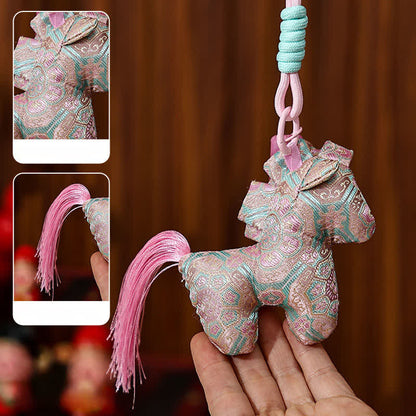 Vintage Zodiac Horse Hanging Ornament - image 3