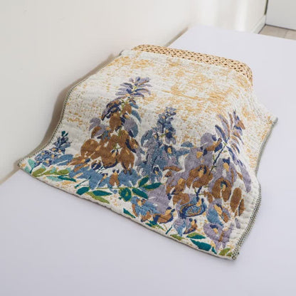 Country Floral Cotton Gauze Kitchen Towel - image 4