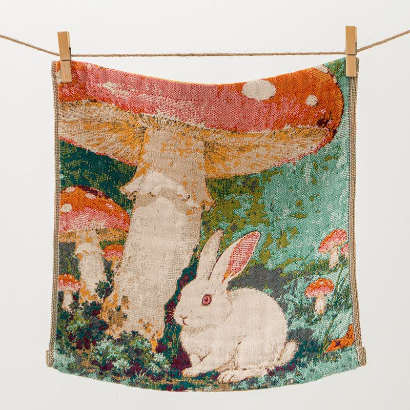 Cute Animal Cotton Gauze Kitchen Towel - image 8
