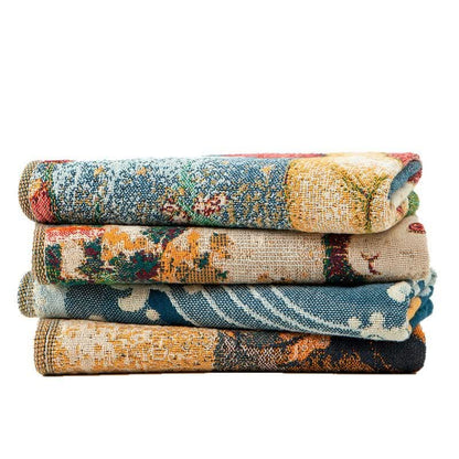 Cute Animal Cotton Gauze Kitchen Towel - image 6