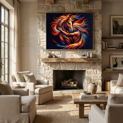 Horse & Goddess Decorative Wall Art - image 2