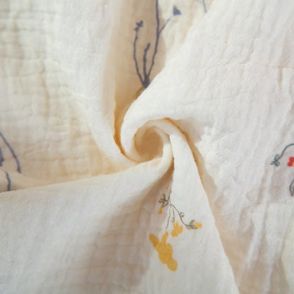 Country Floral Cotton Gauze Pajama Set - image 10