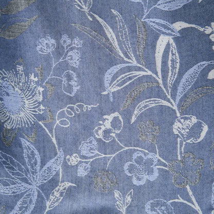 Pastoral Leaf Cotton Gauze Kimono Robe - image 6