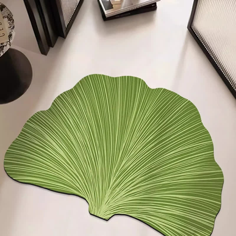 Botanical Ginkgo Leaf Anti-slip Bath Mat - image 2