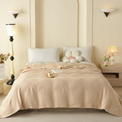 Solid Subtle Textured Cotton Quilt - image 2