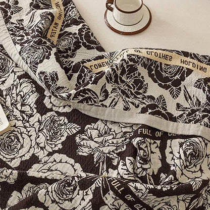 Country Blooming Rose Pure Cotton Quilt - image 7