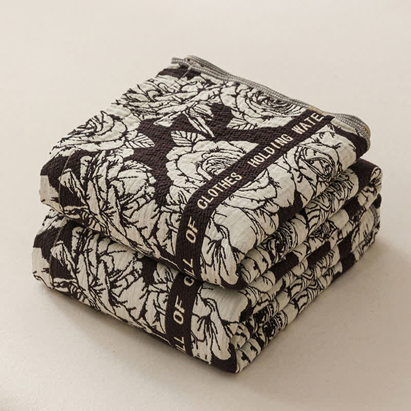 Country Blooming Rose Pure Cotton Quilt - image 2