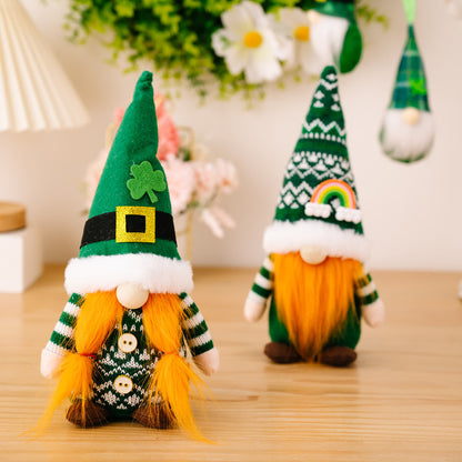 St. Patrick's Day Handmade Leprechaun Plush - image 1