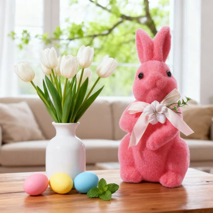 Easter Bunny Flocked Tabletop Decor - image 8