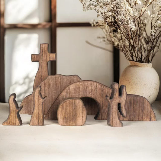 Easter Empty Tomb Scene Decor - 2 Sets - image 0