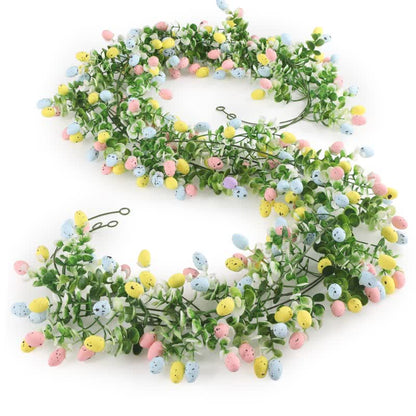 Artificial Easter Egg Eucalyptus Greenery Garland(2PCS) - image 4