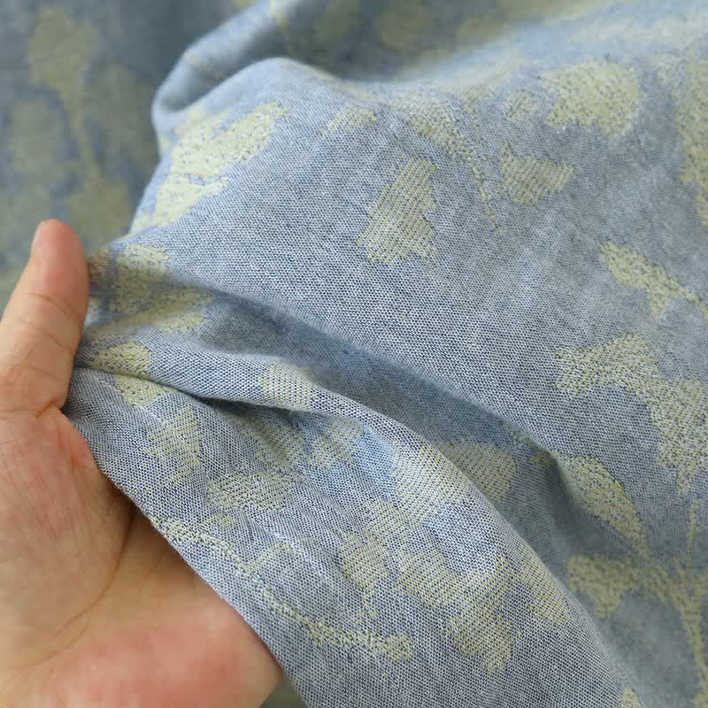 Eastern-Inspired Floral Cotton Pajama Set - image 9