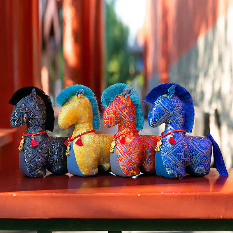 Heritage Style Artisan Horse Plushie - image 4