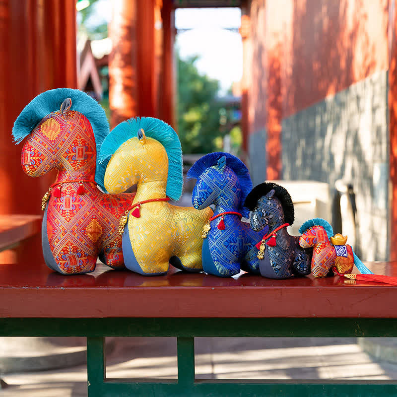 Heritage Style Artisan Horse Plushie - image 3