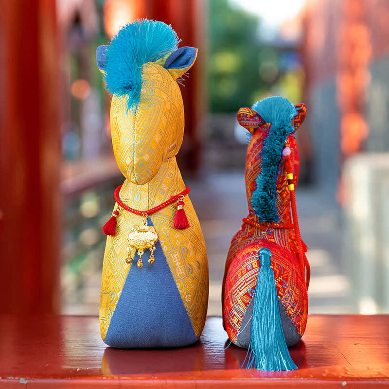 Heritage Style Artisan Horse Plushie - image 9