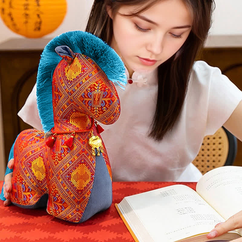 Heritage Style Artisan Horse Plushie - image 7
