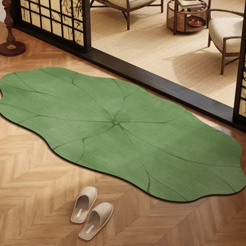 Lotus Leaf Diatom Mud Anti-slip Bath Mat - image 1