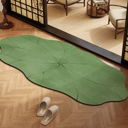 Lotus Leaf Diatom Mud Anti-slip Bath Mat - image 1