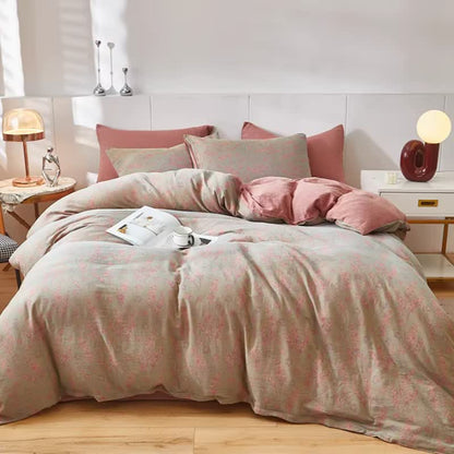 Lavender & Floral Cotton Double Gauze Bedding - image 5
