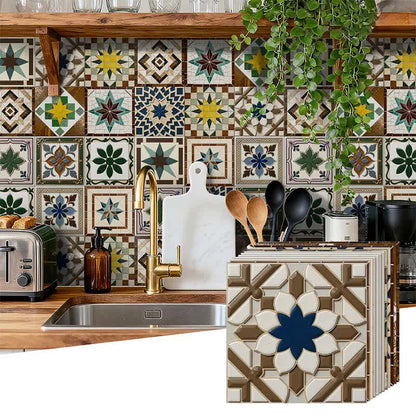 Vintage Peel and Stick Wall Sticker (24PCS) - image 6