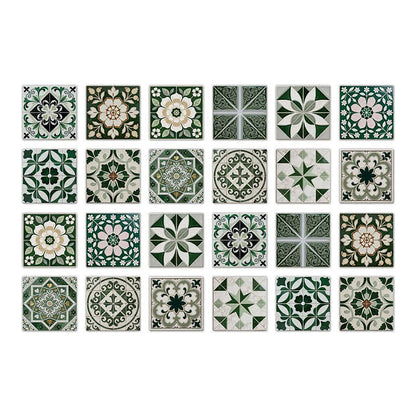 Boho Peel and Stick Wall Sticker (24PCS) - 7.87" x 7.87" - image 8