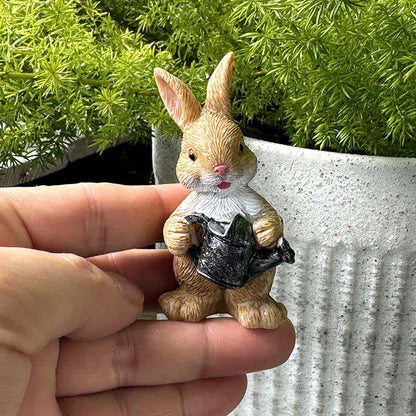 3PCS Miniature Gardening Bunny Figurines - image 7