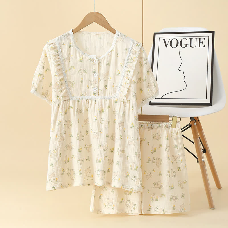 Refresh Bunny Pure Cotton Pajama Set - image 2