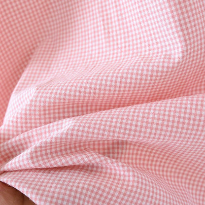 Gingham Flutter Sleeve Cotton Nightgown - image 8