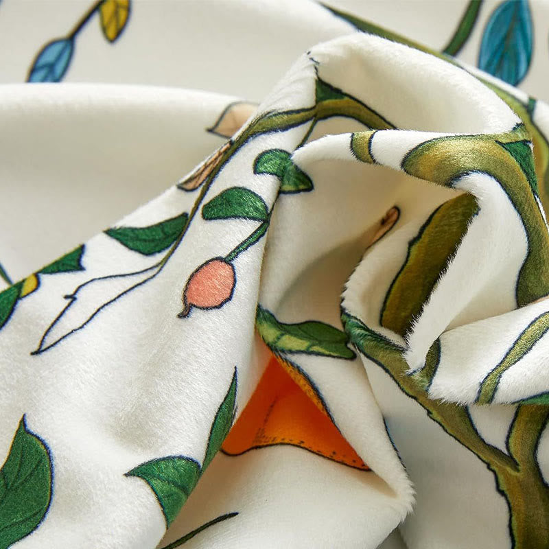 Vintage Country Bird & Floral Curtain - image 6