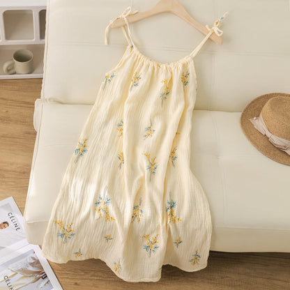 Country Style Floral Camisole Nightgown - image 1