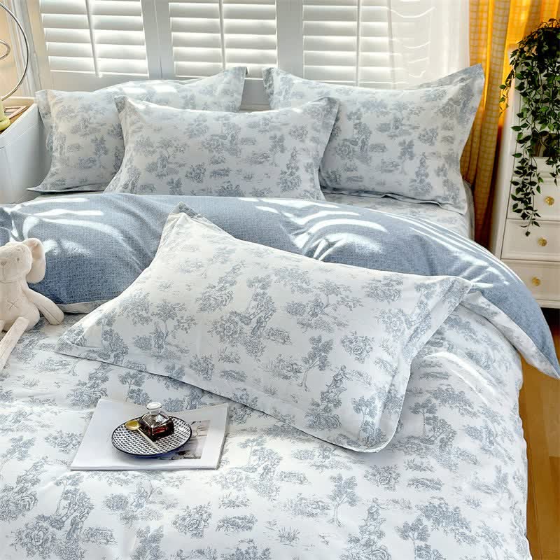 Elegant Forest Pure Cotton Bedding Set(4PCS) - image 5