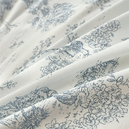 Elegant Forest Pure Cotton Bedding Set(4PCS) - image 13