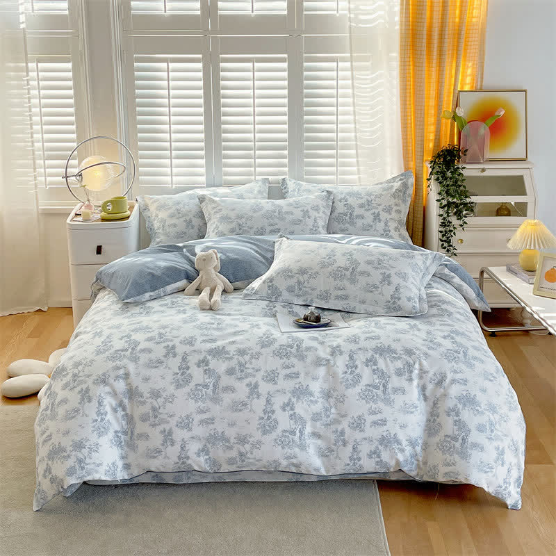 Elegant Forest Pure Cotton Bedding Set(4PCS) - image 1