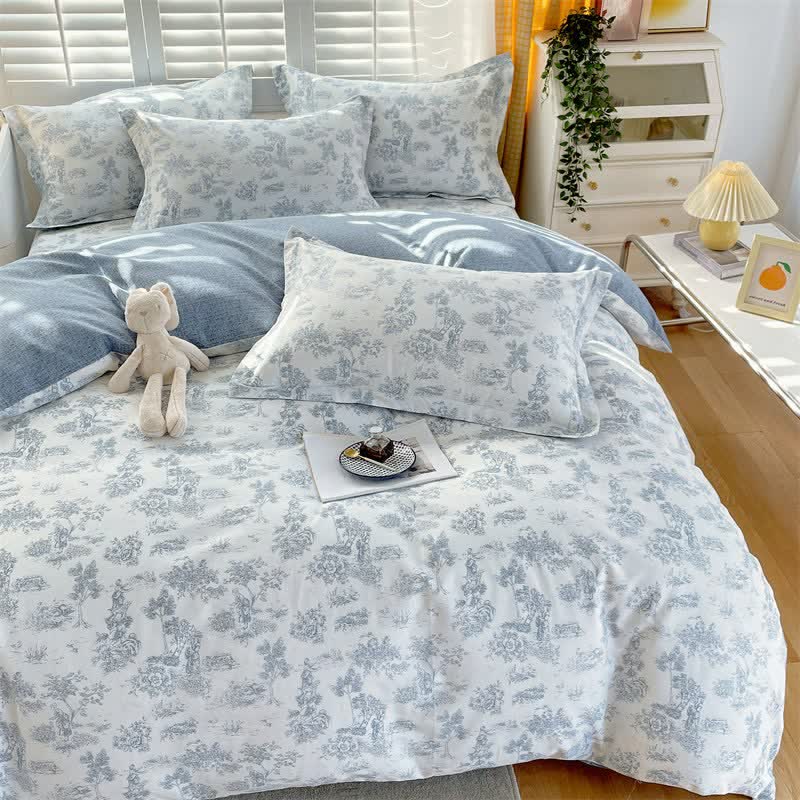 Elegant Forest Pure Cotton Bedding Set(4PCS) - image 6