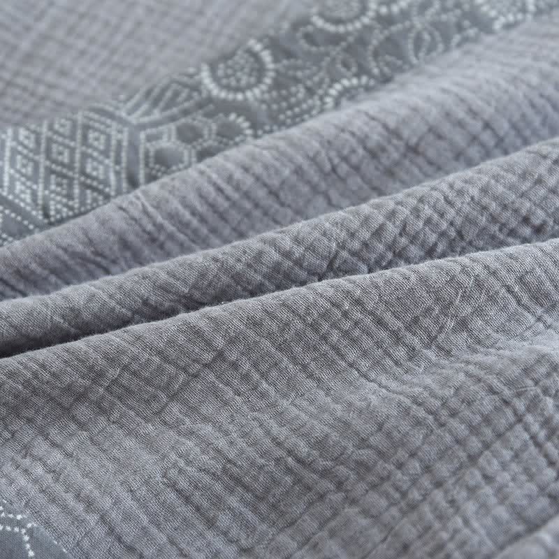 Ethnic Style Cotton Gauze Kimono Pajamas - image 7