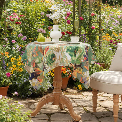 Impressionist Oil Painting Jacquard Tablecloth - image 4