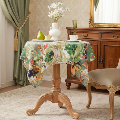 Impressionist Oil Painting Jacquard Tablecloth - image 6