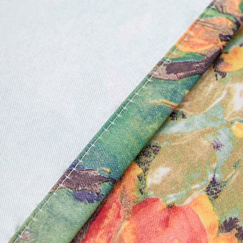 Impressionist Oil Painting Jacquard Tablecloth - image 9
